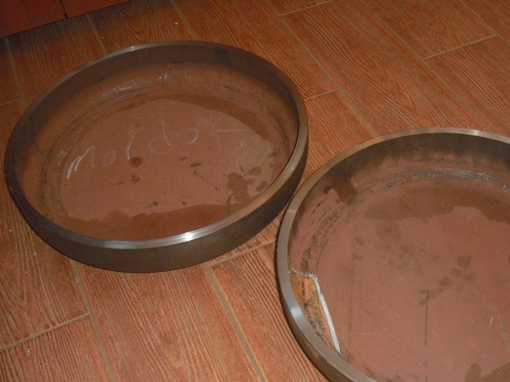 dished heads install